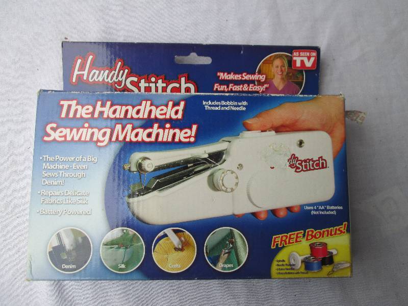 Handheld portable sticher and sewin...