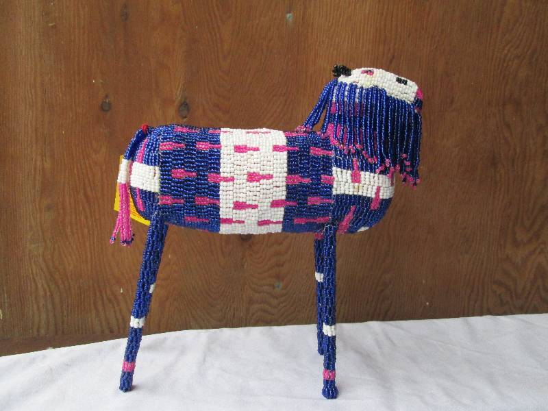 Beaded animal figure...