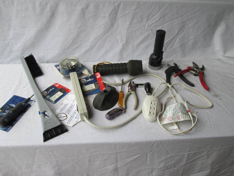 Lot of tools and household supplies...
