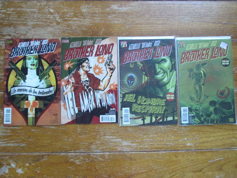 lot of 4 azzarello 100 bullets riss...