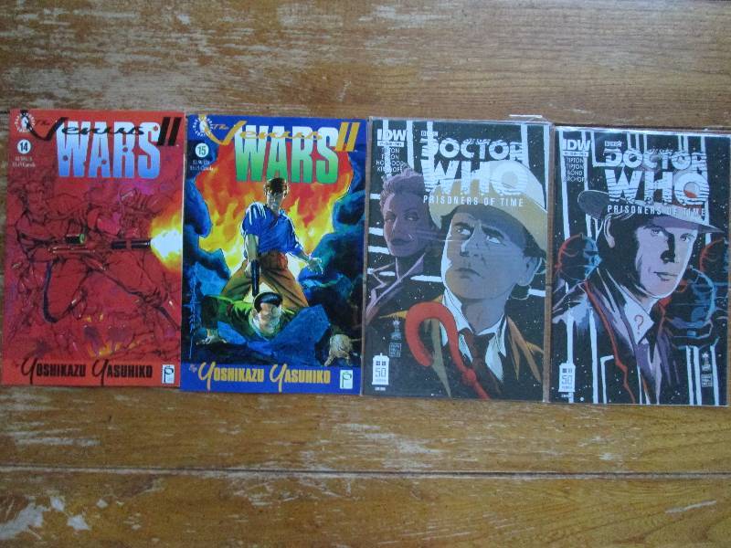 lot of 4 comic books- The venus war...