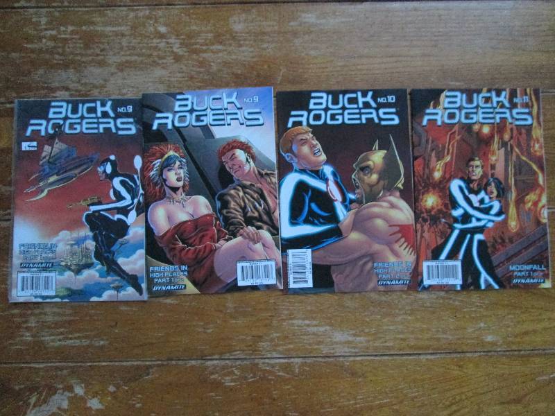 lot of 4 buck rogers comic books ...