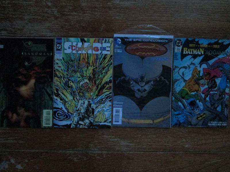 lot of 4 comic books- batman incorp...
