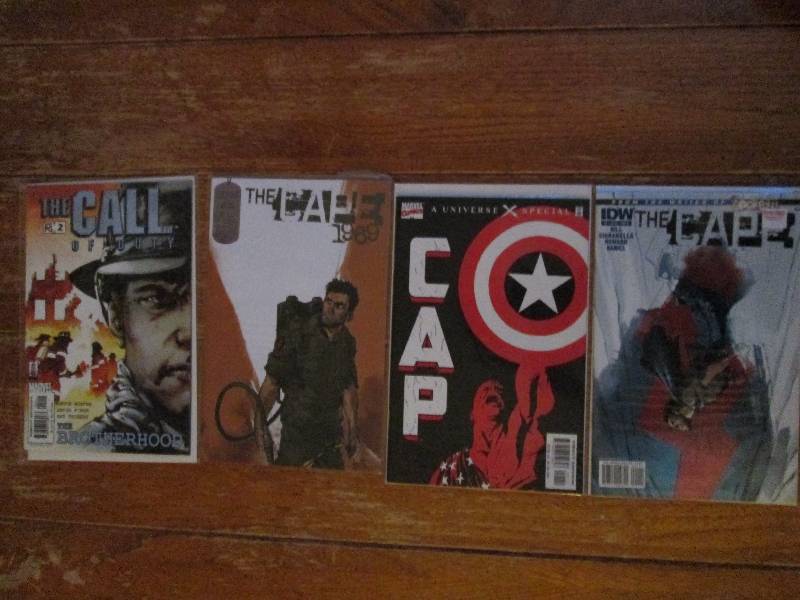 lot of 4 comic books - the call of ...