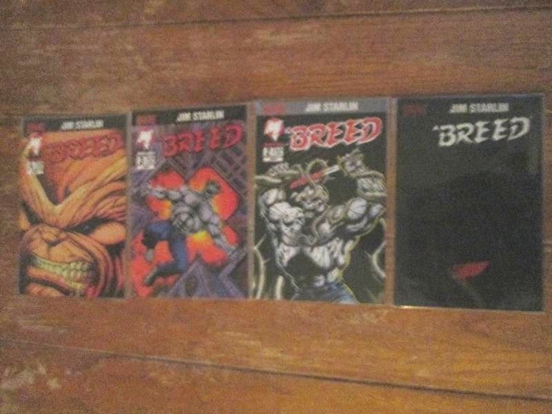 lot of 4 Jim starlin breed comic bo...
