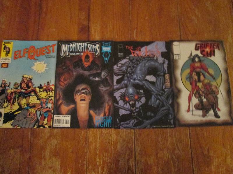 lot of 4 comic books - grifter shi,...
