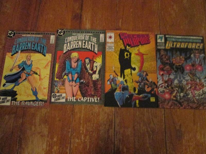 lot of 4 comic books- ultraverse ul...