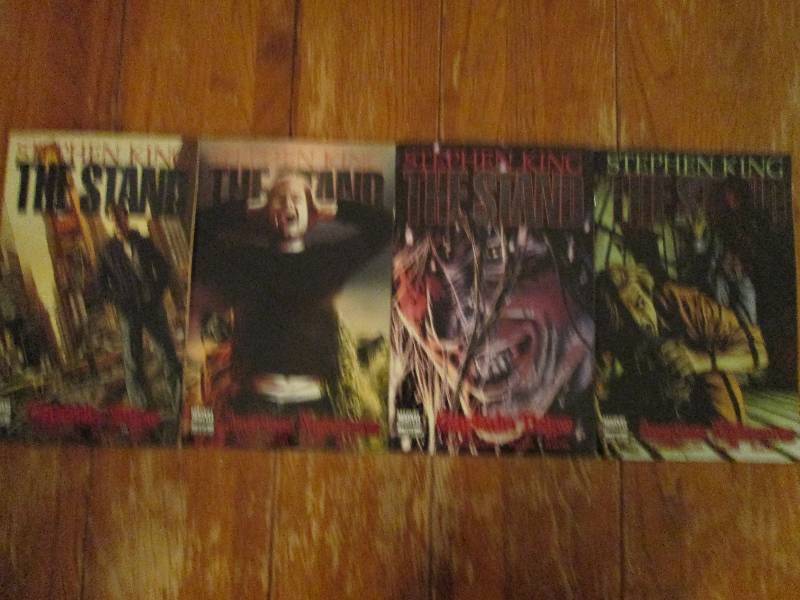 lot of 4 stephen king the stand com...
