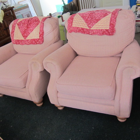 Occasional Chairs & Ottoman
