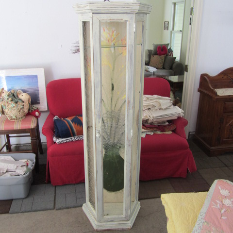 Distressed China Hutch