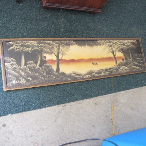 Original Oil in Vintage Frame
