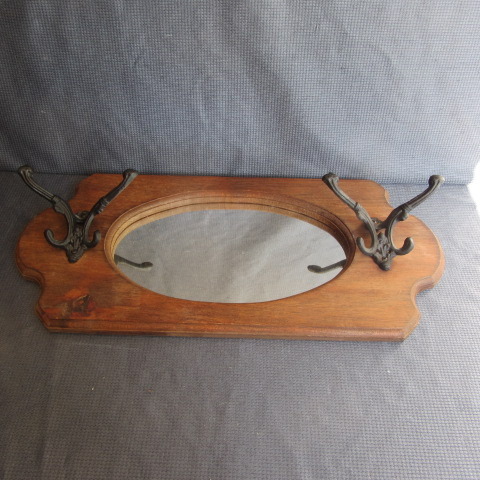 Wall Mirror With Hooks