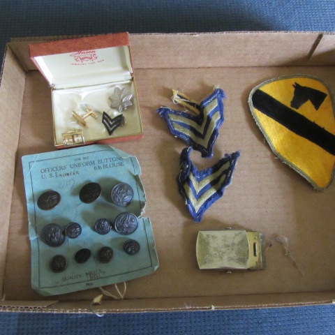 Military Patches, Buttons