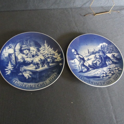 Bavarian Christmas Plates