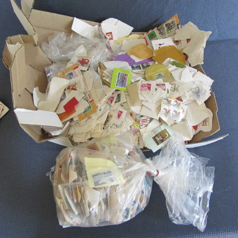 Collection Cancelled Stamps