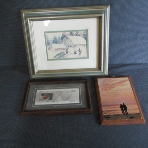 Watercolor & Framed Quotes