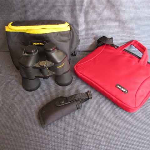 Binoculars, Holster, Tablet Case
