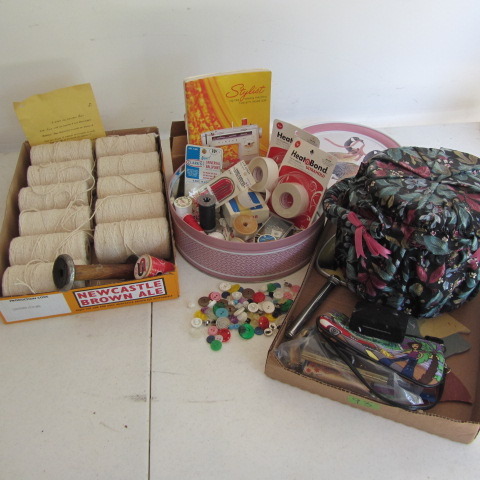 Sewing Basket, Notions
