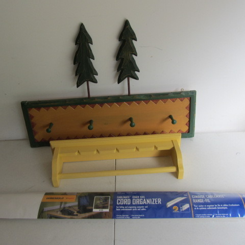 Wall Shelves, Cord Organizers