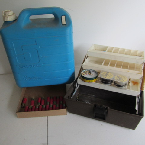Tackle Box, Lures, Shells