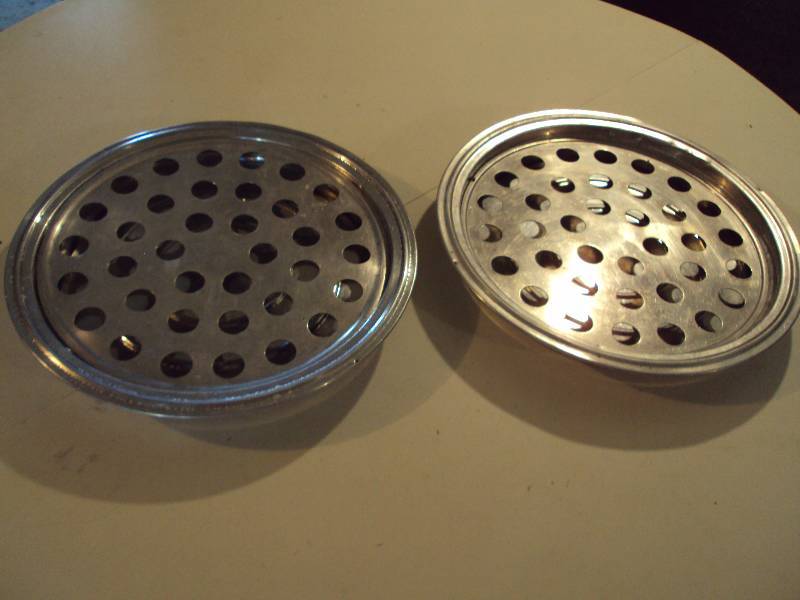 2 Vintage Communion Trays