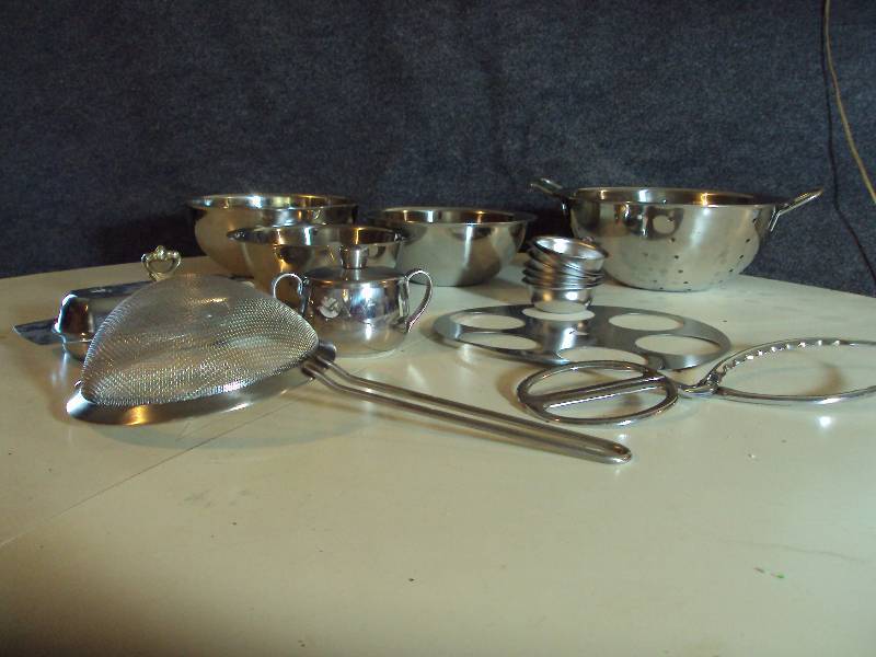 Stainless Steel Kitchen Items