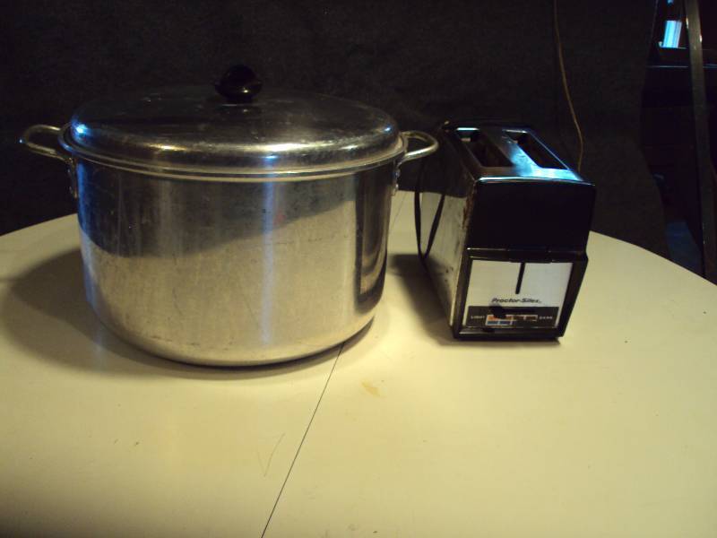 Stock Pot and Toaster