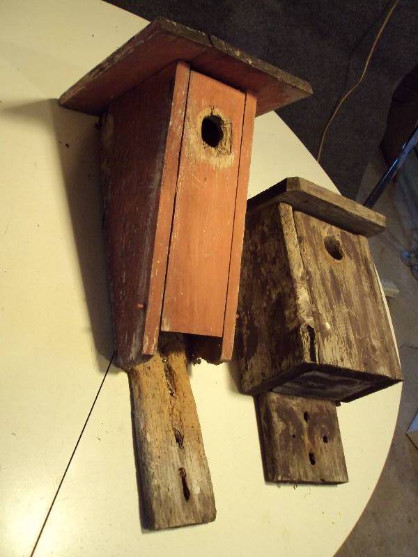 Vintage Bird Houses
