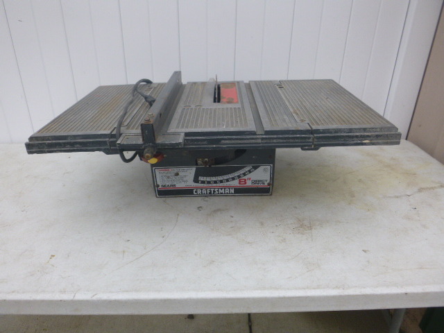 lot 74 image: Craftsman 8 Table Saw