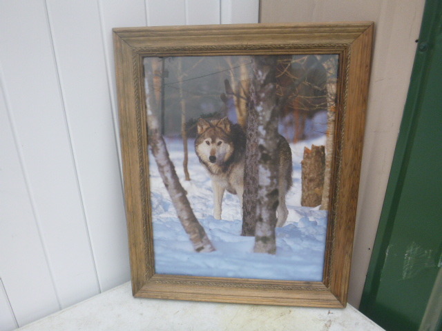 lot 80 image: Wolf Print