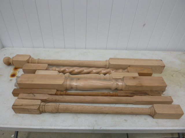 lot 98 image: Miscellaneous Spindles