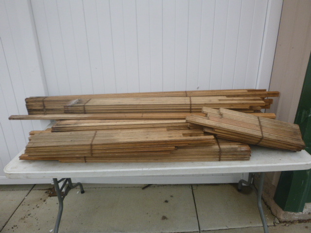 lot 107 image: Lot of Hardwood Flooring