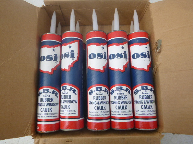 lot 118 image: 10 Tubes of OSI SBR Rubber Siding and Window Caulk