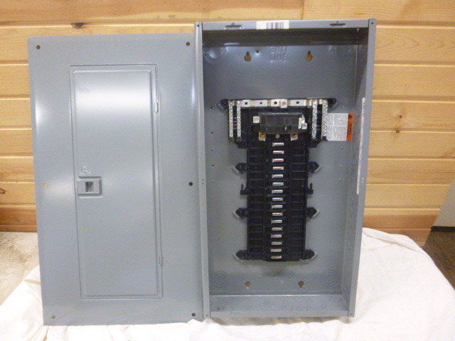 lot 162 image: New Squared 100 Amp Panel