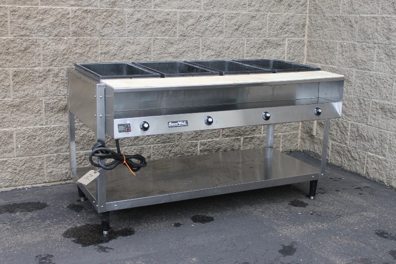 lot 2 image: Serve Well Staem Table
