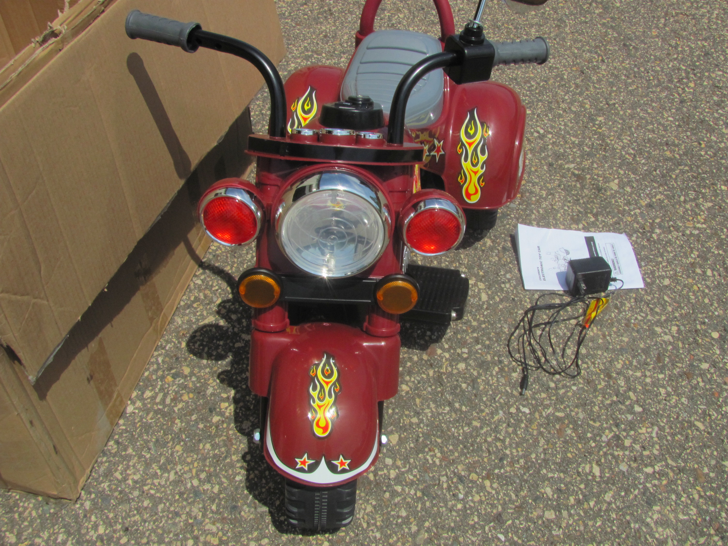 Battery-Operated Toy Motorcycle