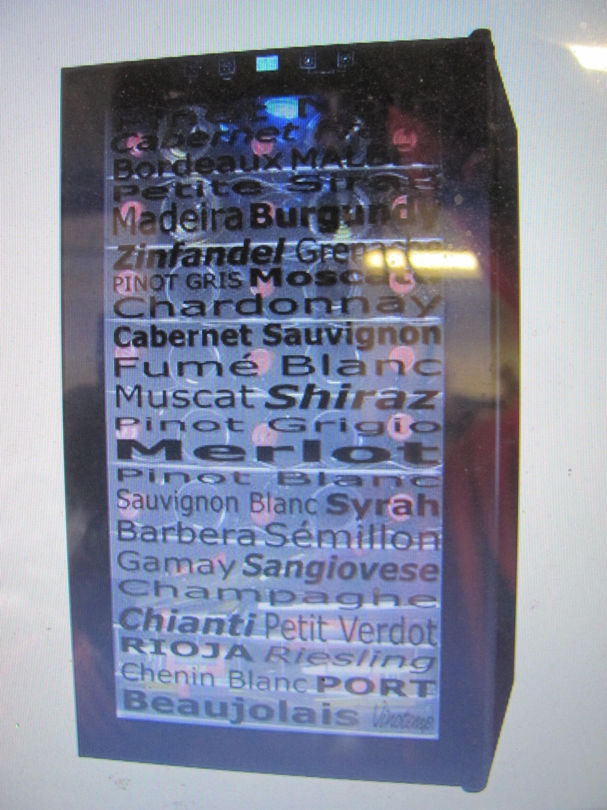 Digital Wine Refrigerator