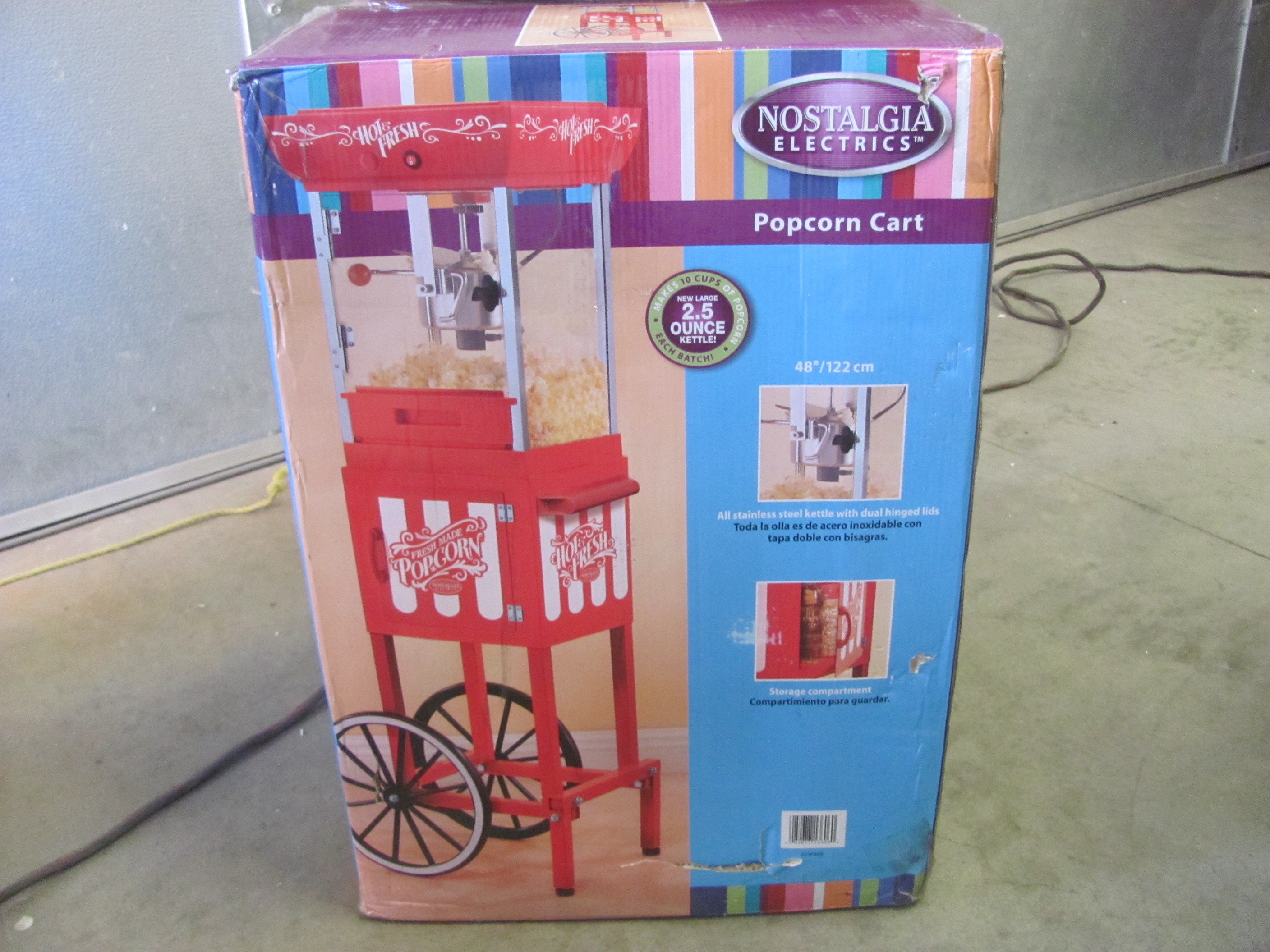 Retro Popcorn Carts
