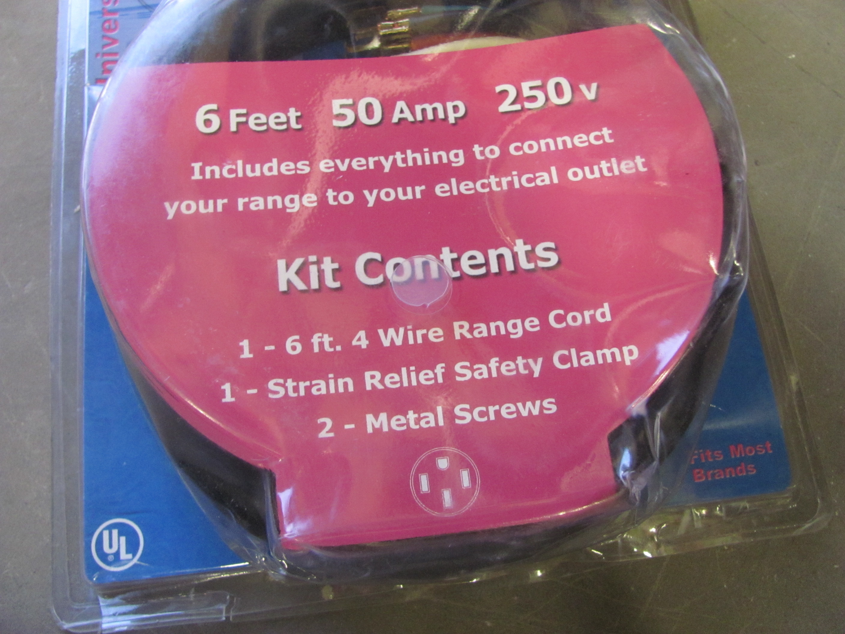Electric Range Cords