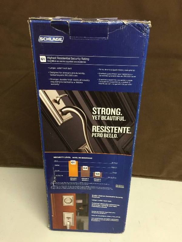 lot 4 image: Schilage Door Entry Handleset