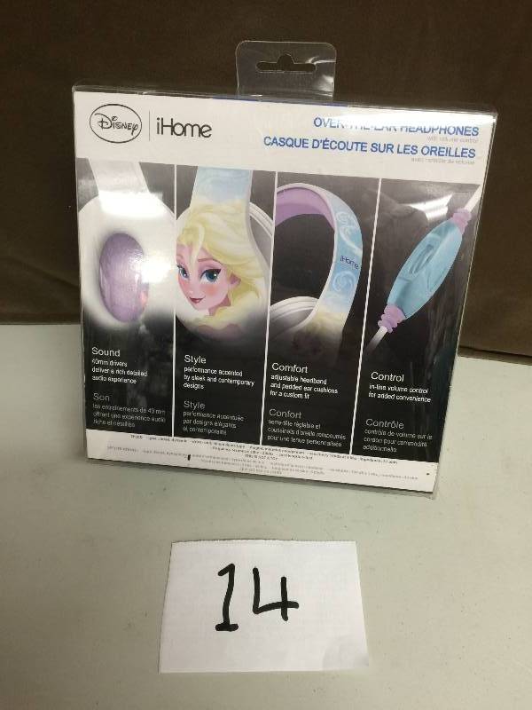 lot 14 image: iHome Disney Headphones