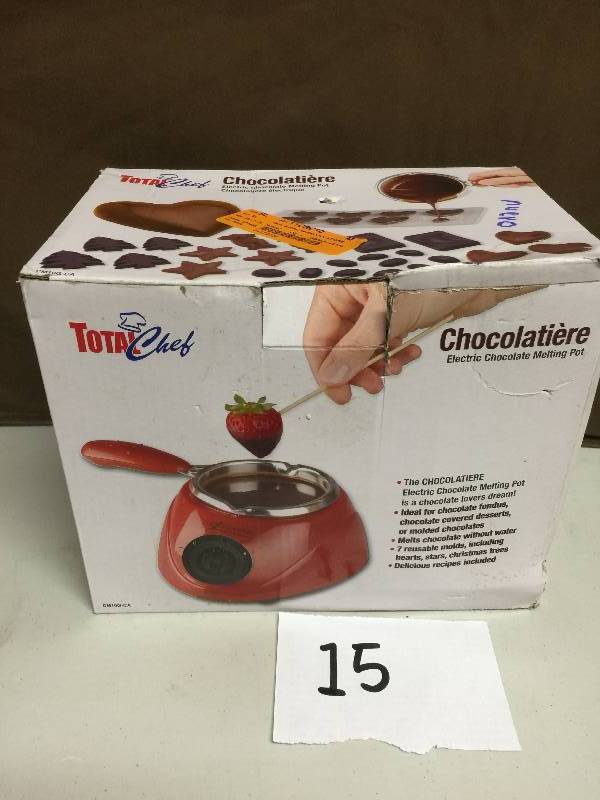 lot 15 image: Total Chef Chocolatiere