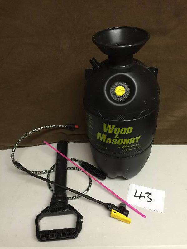 lot 43 image: Wood and Masonry Sprayer