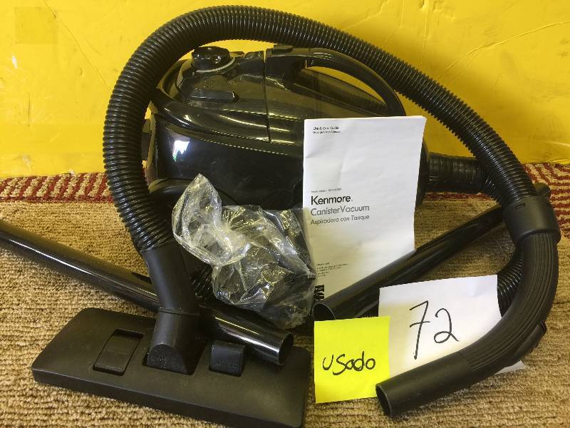 lot 72 image: Kenmore Canister Vacuum