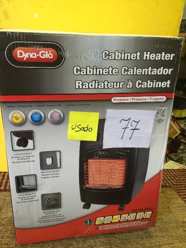 lot 77 image: Dyna Glo Cabinet Heater