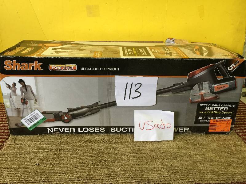 lot 113 image: Shark Rocket Vacuum