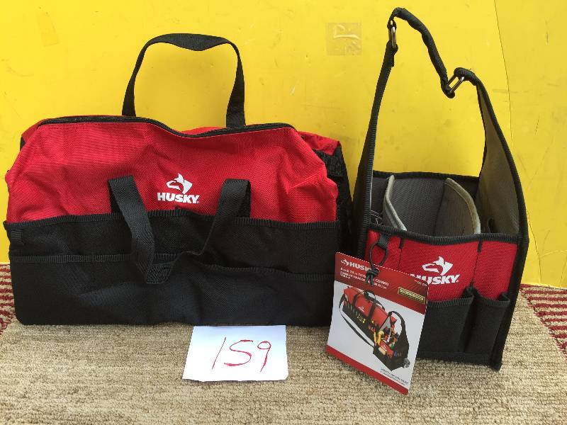 lot 159 image: Husky Tool Bag Set