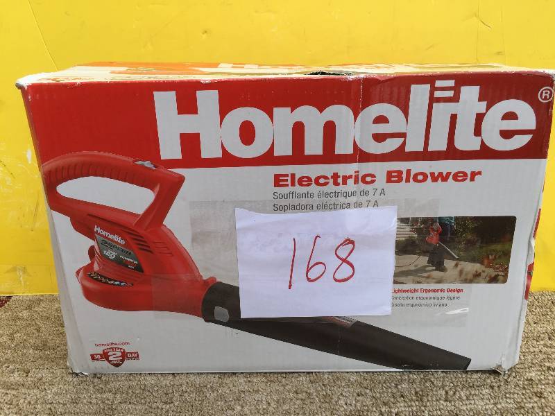 lot 168 image: Homelite Electric Blower