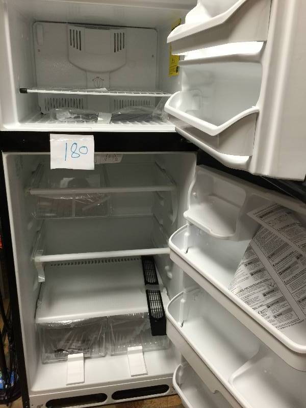 lot 180 image: Frigidaire Stainless Steel Refrigerator