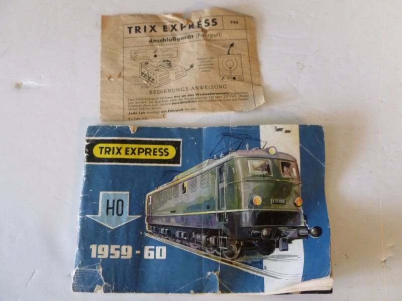 Vintage Train Booklet